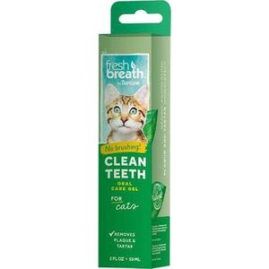 Tropiclean Tropiclean Fresh Breath Clean Teeth Gel Cat - żel do higieny jamy ustnej dla kotów, 59 ml uniwersalny