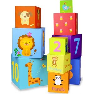 Classic World Magic Box Klocki Układanka Wieża