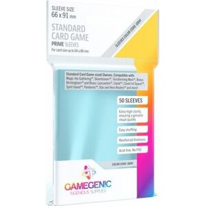 Gamegenic Koszulki na karty 66x91mm Prime Stand 50 sztuk