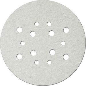 Dedra Tarczki ścierne białe uniwersalne 225mm,grad100,rzep,kpl5szt
