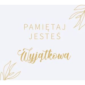 Szaron Podstawka korkowa - Pamiętaj jesteś wyjątkowa