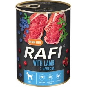 Rafi RAFI PIES pusz.400g JAGNIĘCINA, BORÓWKA, ŻURAWINA