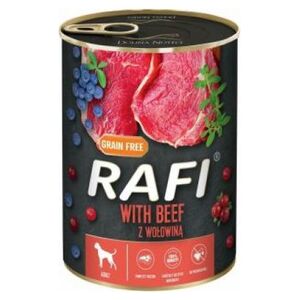 Rafi RAFI PIES pusz.400g WOŁOWINA, BORÓWKA, ŻURAWINA /24