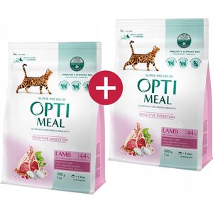 Club 4 Paws OPTIMEAL KOT 200g JAGNIĘCINA SENSITIVE /6