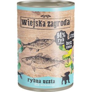 Wiejska Zagroda Wiejska Zagroda dla szczeniąt Rybna uczta 400g