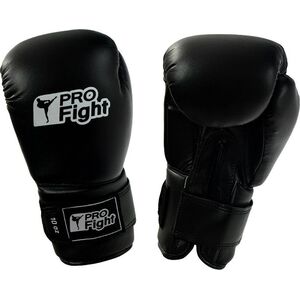 Profight Rękawice bokserskie skóra Dragon czarne 10