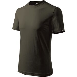 Dedra Koszulka męska T-shirt XL, kolor army, 100% bawełna