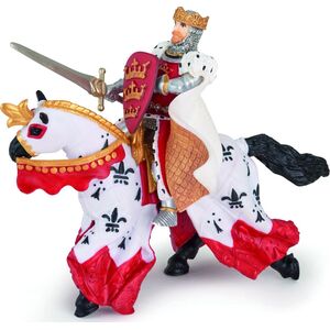 Figurka Papo Figurka Koń Króla Artura czerwony (401295)