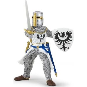 Figurka Papo Figurka Rycerz biały z mieczem