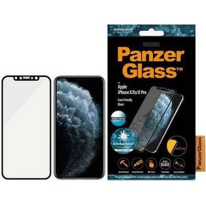 PanzerGlass PanzerGlass E2E Anti-Glare iPhone X/Xs /11 Pro Case Friendly AntiBacterial Microfracture czarny/black () - PAN000249