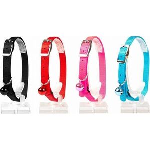 Duvo+ DUVO+ OBROŻA KOT Z KOLOROWYM DZWONKIEM 20-30cm/10mm 11196