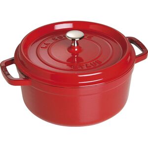 STAUB Garnek STAUB żeliwny okrągły 3.8 ltr czerwony uniwersalny
