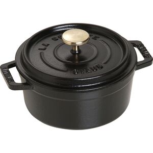 STAUB Garnek STAUB żeliwny okrągły 400 ml czarny uniwersalny