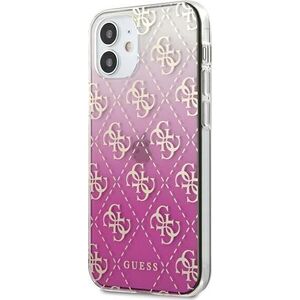 Guess Guess GUHCP12SPCU4GGPI iPhone 12 mini 5,4" różowy/pink hardcase 4G Gradient