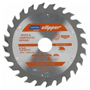 Norton Clipper NORTON PIŁA TARCZOWA 260mm x 30mm x 40z DREWNO I KOMPOZYTY ATB (3,2 / 2,2) N70184608117