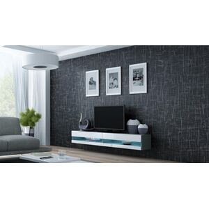 Cama Meble Szafka RTV VIGO NEW '180' 30/180/40 szary/biały poł