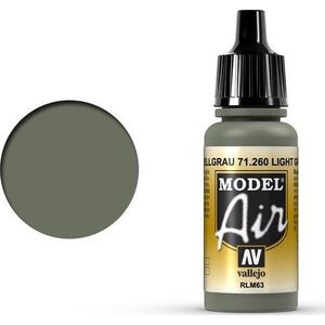 Vallejo Light Grey RLM63 71.260 uniwersalny