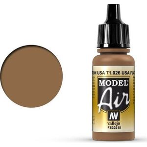 Vallejo US Flat Brown 71.026 uniwersalny