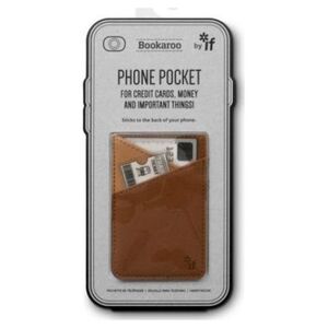 IF Bookaroo Phone pocket - portfel na telefon brąz