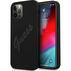 Guess Etui Guess GUHCP12LLSVSBK Apple iPhone 12 Pro Max czarny/black hardcase Script Vintage