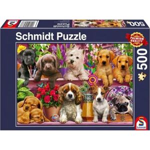 Schmidt Spiele Puzzle PQ 500 Psy na półce