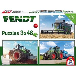 Schmidt Spiele Puzzle 3x48 Fendt G3