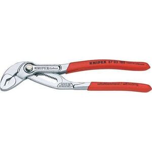 Knipex Szczypce do rur nastawne chromowane Knipex Cobra 87 03 180-250-300
