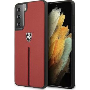 Ferrari Ferrari FEOSIHCS21SRE S21 G991 czerwony/red hardcase Off Track Leather Nylon Stripe