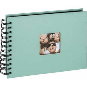 Walther Walther Fun mint green 23x17 40 black Pages Wire-O SA109A