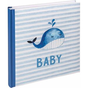 Walther Walther Sam blue 28x30,5 50 white Pages Babyalbum UK183L