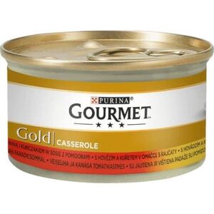 Gourmet GOLD - mix wołowina i kurczak 85g
