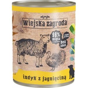 Wiejska Zagroda  Indyk z jagnięciną 800 g