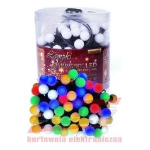 Lampki choinkowe 100 LED kolorowe