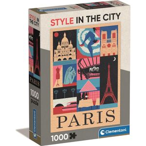 Clementoni CLE puzzle 1000 Compact Paris 39843