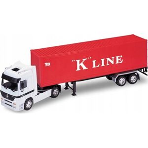 Welly WELLY Truck z przyczepą 1:32 Mercedes Benz Actros K LINE