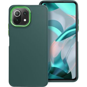 OEM Futerał FRAME do XIAOMI Mi 11 Lite 5G / Mi 11 Lite LTE ( 4G ) / Mi 11 Lite NE zielony