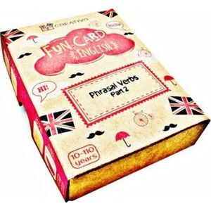 Creativo Fun Card English Phrasal Verbs Part 2 CREATIVO