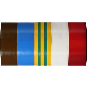 Pro-Line TAŚMY IZOLACYJNE KOLOR. 0,13MMX19MMX10M 5 SZT. PROLINE 13161 PROLINE