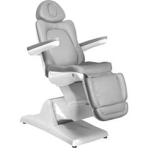 FOTEL KOSMETYCZNY ELEKTR. AZZURRO 870 3 SILN. SZARY