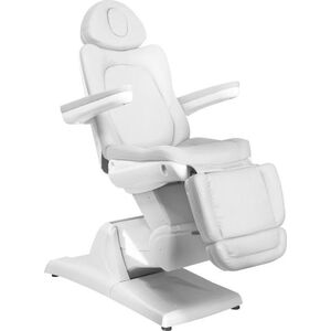 FOTEL KOSMETYCZNY ELEKTR. AZZURRO 870 3 SILN. BIAŁY