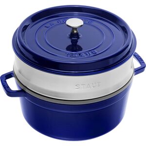 STAUB Garnek STAUB żeliwny okrągły wkład 4.6 ltr nieb.