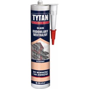 Tytan SILIKON NEUTRALNY BUDOWLANY TYTAN 280ML BEZBARWNY