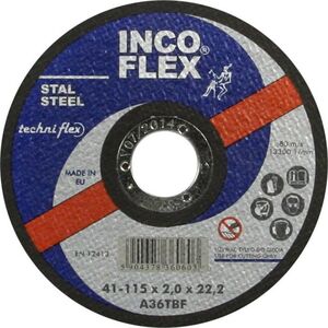 Techniflex Tarcza Płaska T1a 115x1.0x22