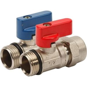 Unimet ZAWÓR KULOWY PEX MINI Z DŁAWICĄ 1/2*16 ZIMNA WODA