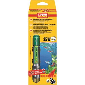 Sera Grzałka z termostatem 25 W, 18,5 cm
