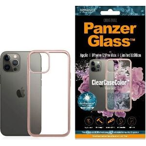 PanzerGlass Etui ClearCase do iPhone 12 Pro Max Rose Gold Antibacterial