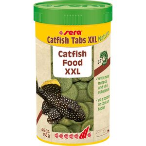Sera Catfish Tabs Nature XXL 250 ml, tabl. - pokarm dla bocji i ryb sumokształtnych