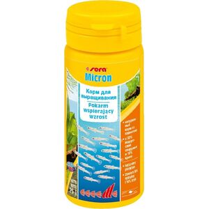 Sera Micron Nature 50 ml - pokarm planktonowy wspierający wzrost