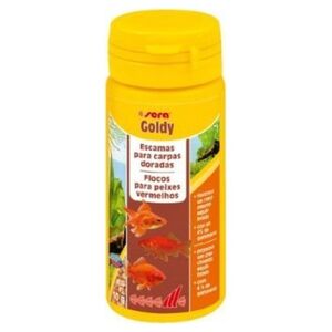 Sera Goldy Nature 50 ml, płatki - pokarm dla złotych rybek
