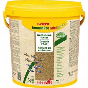 Sera ImmunPro Mini Nature 10L, 5,4kg - pokarm wolnotonący dla ryb poniżej 4cm